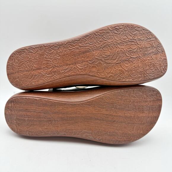 Algeria Womens Betsie Stretch Sandals EU 42 US 11.5-12 Black Leather NWOB - Picture 12 of 13